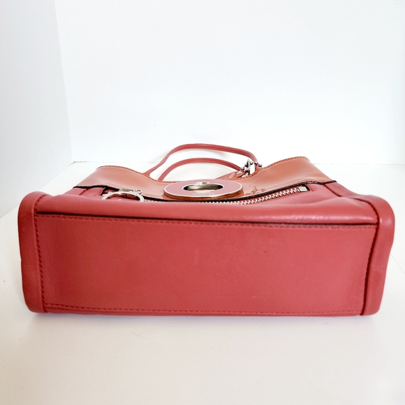 Rare Coach Bonnie Cashin Leather Mini Zip Tote 13856 - Picture 11 of 11